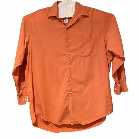 Brooks Brothers LongSleeve Button Up Men’s Shirt Size 16 1/2 32/33 - Picture 1 of 6